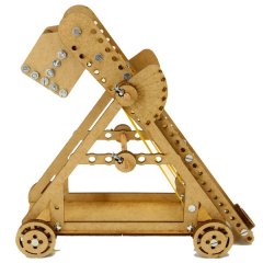 Brain Boltz - Bolted Structural Kits - Catapult - Do it Yourself - 163 Pieces