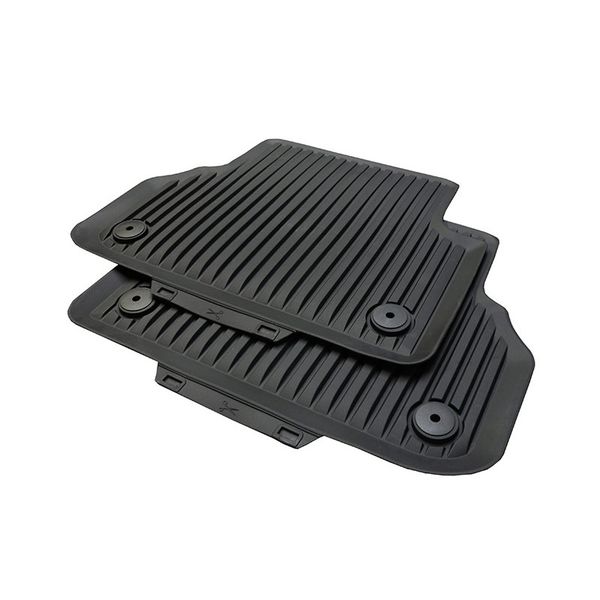 Audi A5 All Weather Floor Mats Sportback Rear - Black