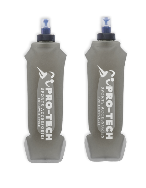 500ml Soft Hydration Flask 2 x Combo Water Bottle, for Runs, Walks &amp; Hiking
