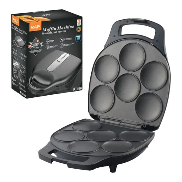 Electric Pancake Maker 1400Watt 6 Slots Double Sided Heating-R.556-RAF
