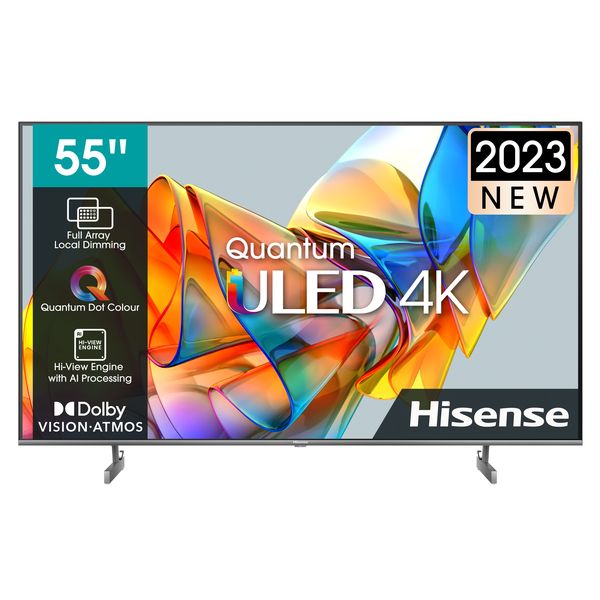 Hisense 55" U6K 4K Smart ULED TV with Quantum Dot &amp; HDR