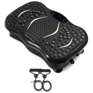 GoodMama Vibration Plate Exercise Platform Machine Whole Body for Home