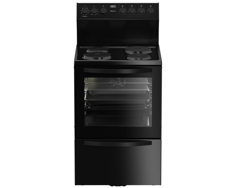 Defy DSS697 Kitchenaire Thermofan+ Electric Stove - Black