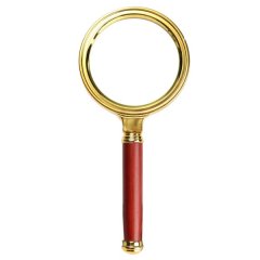 70mm Magnifying Glass - Gold