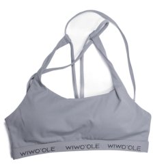 Criss-Cross Back Seamless Sports Bra - Size Medium- Activewear