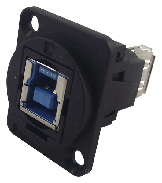 Cliff Electronic (CP30206N) USB Adapter, Countersunk Hole, USB 3.0, FT