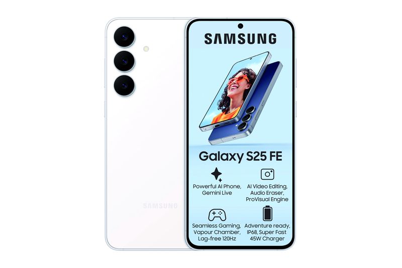 Samsung Galaxy S25 FE 5G 256GB Dual Sim - White