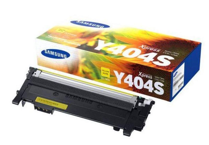 Samsung CLT-Y404S Yellow Laser Toner Cartridge