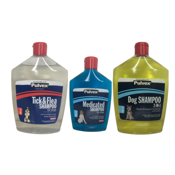 Pulvex Dog Shampoo Combo Pack