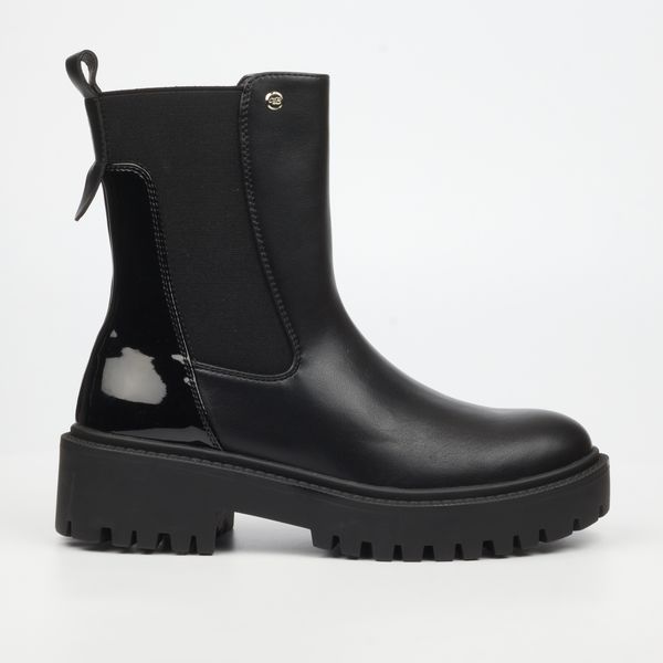 Miss Black Mesa 1 Women Faux Leather / Faux Patent Ankle Boots - Black