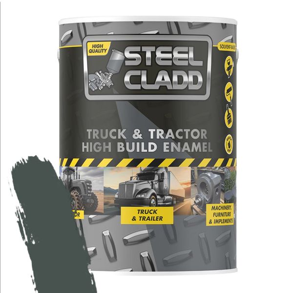 Steel Cladd Truck And Tractor Enamel Mf Grey 5L