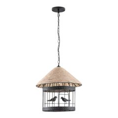 Hello Today Industrial Loft Bird Cage Pendant Lamp-MRUL