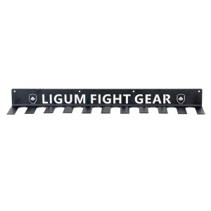 Wall-Mount Gym Rack - 3mm Steel, 10-Prong Hanger for Ropes and Bands