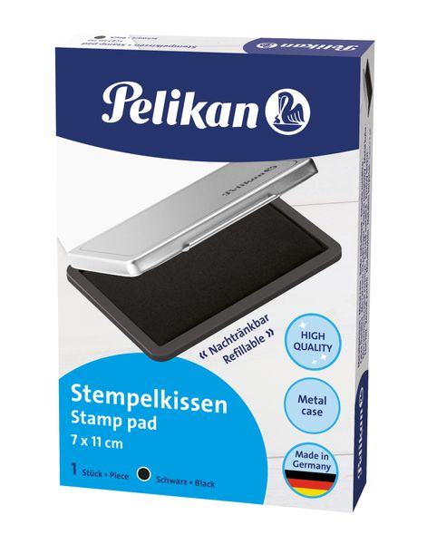 Pelikan metal stamp pad black