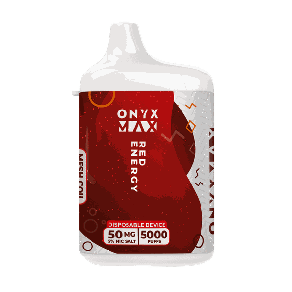 Onyx Max 5000 Puff Disposable Vape - Red Energy 50MG