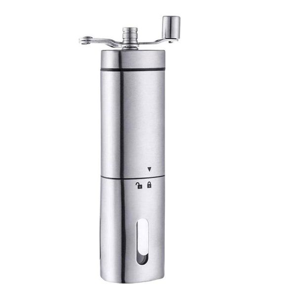 Portable Triangle Handle Coffee Grinder Adjustable Coffee Grinder Rubber R