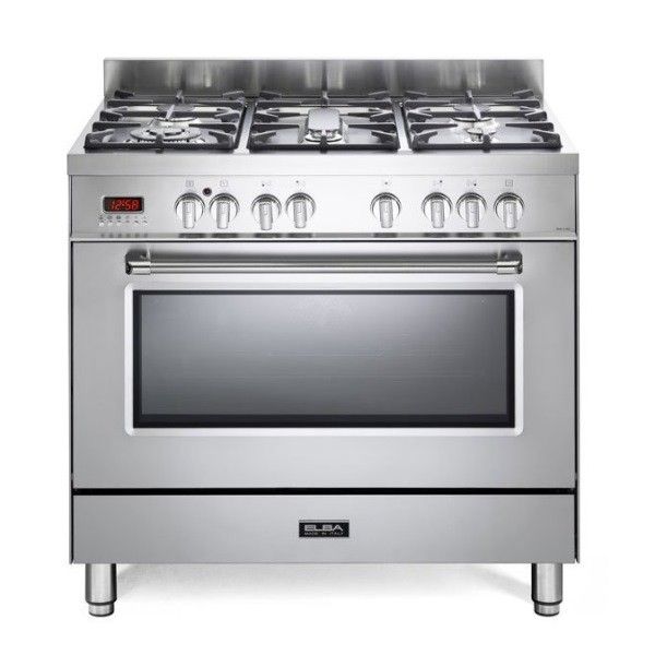 Elba Stainless Steel 90cm Gas / Electric Cooker - 01/9S4EX937N