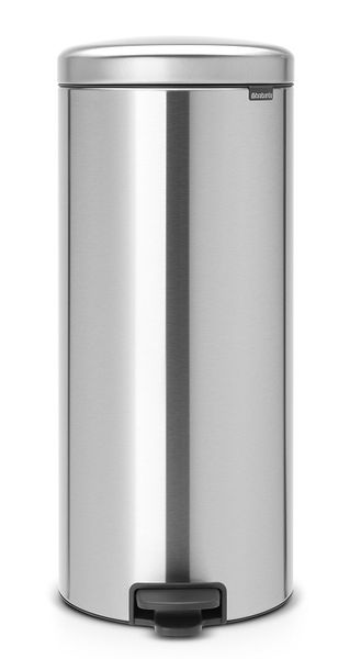 Brabantia - New Icon Pedal Bin - 30 Litre Matt Steel