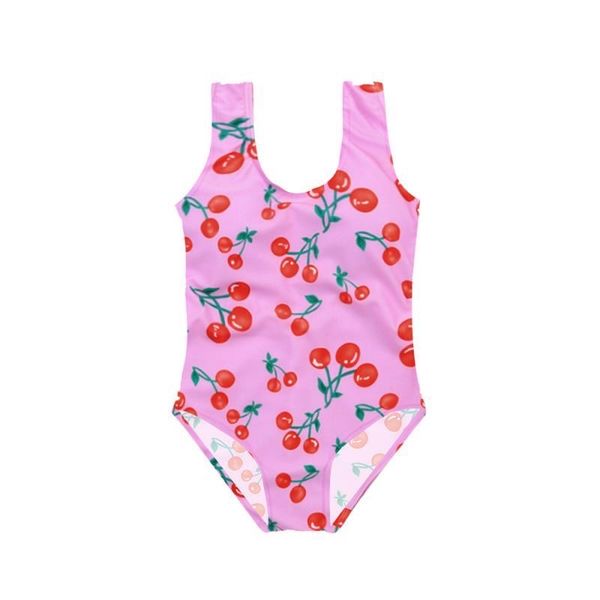 Girls Cherry Swimming Costume