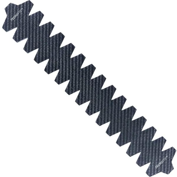 TechByte 3D Carbon Fibre Padel Racket Head/Frame Protector