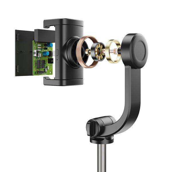 APEXEL 4-Section Gimbal with 360 Rotation and Remote Control