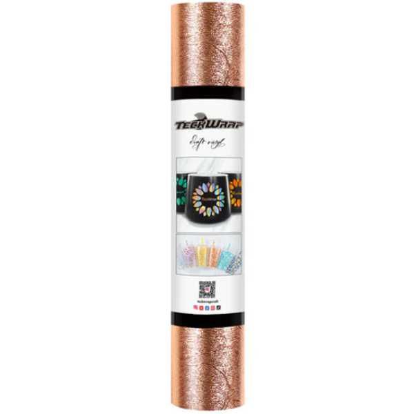 Teckwrap Textured Metallic Adhesive Craft Vinyl - Premium Craft Vinyl