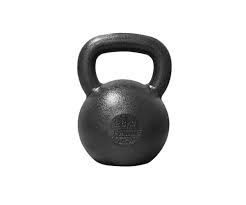 BACK2Basics Kettlebell black paint 10kg