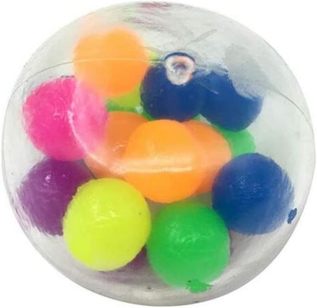 12 Pieces 6CM Sensory Ball for Kids Adult Squeeze Ball Anxiety Relief Hand