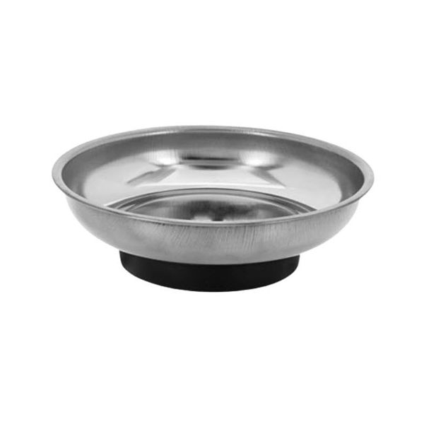 108mm Magnetic Stainless Steel Tray - Silver