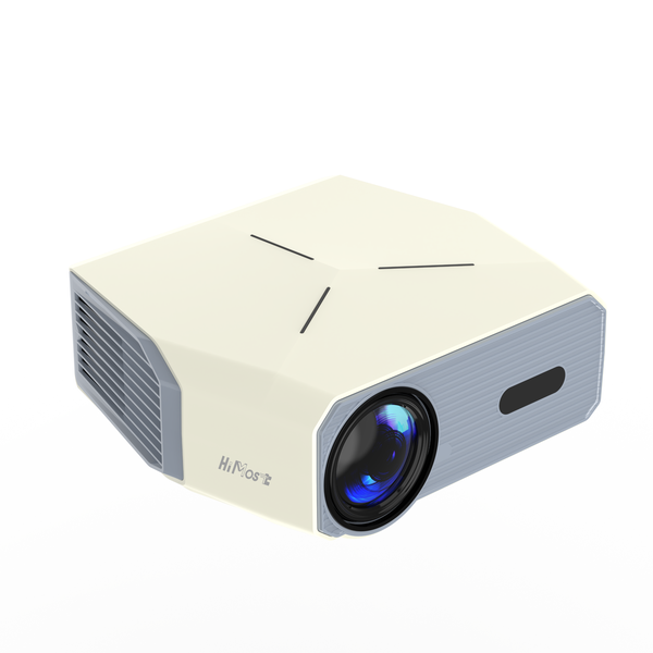 HiMost 4K HD Projector with Dual Band 2.4G+5G WiFi- Android TV App-White