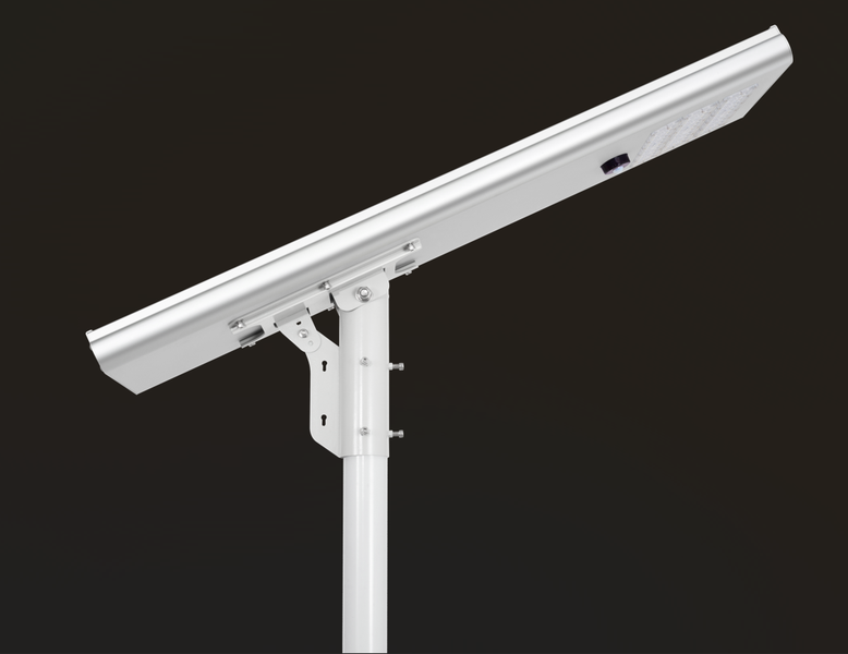 Launch 80W, 12000Lm, 5yr Wrnty, Eiffel Series Solar Street Light(48 LEDs)