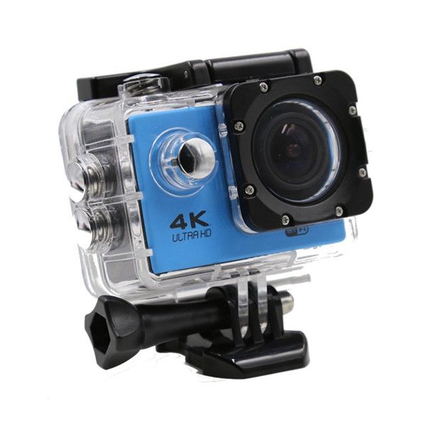 4K Ultra HD WiFi Waterproof Action Camera - Blue