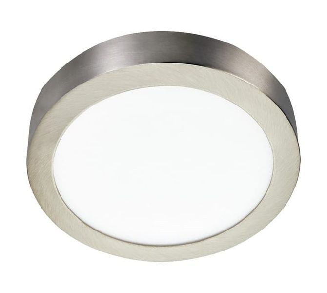 LED Small Ceiling Light Satin Chrome 18 W