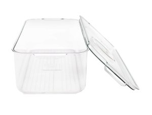 Kitchen Refrigerator Storage Box with Lid