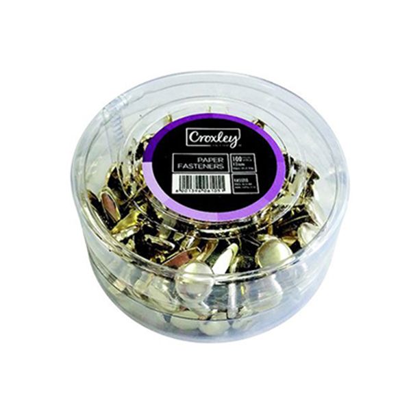 Croxley Paper Fasteners 31mm (Pack of 100)