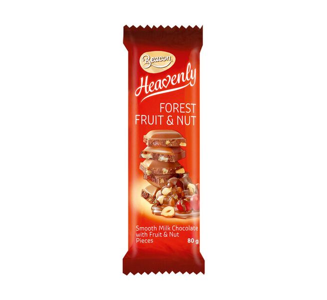 Beacon - Forest Fruit and Nut Slab 12x80g