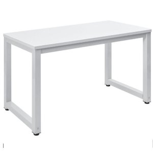 Compact Student Desk Computer Workstation - White