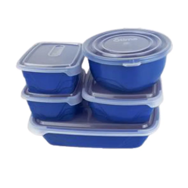 Storage Containers Various Sizes (5 Piece)