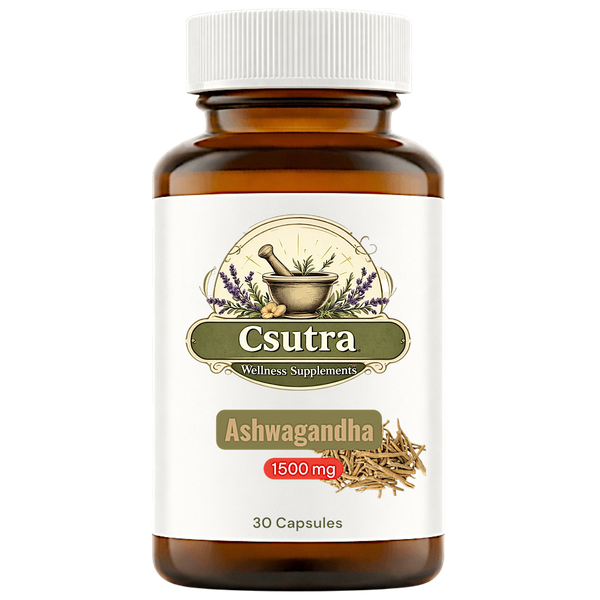 Ashwagandha 1500mg (From 15:1 extract) - 30 Capsules
