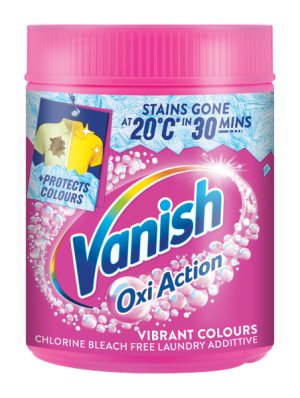 Vanish 500g, Laundry Stain Remover, Power O2 Pink, Multi-Action Powder