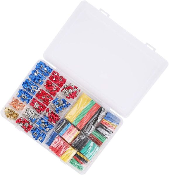 678 Piece Waterproof Pre-Insulated Terminal Heat Shrink Tube Terminal Set