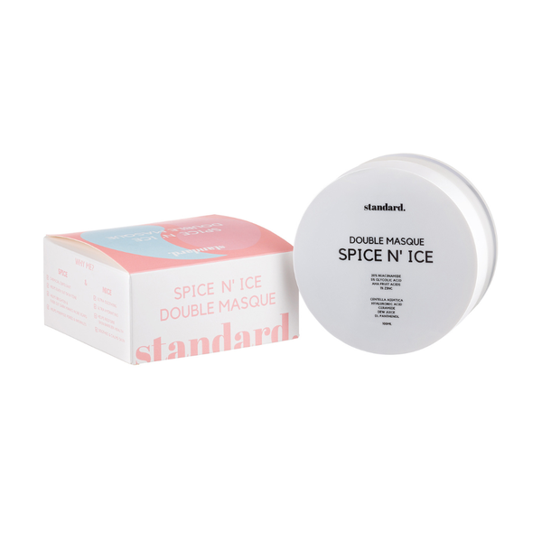 Spice N'Ice Double Masque For Resurfacing ,Anti- Ageing, Pigmentation