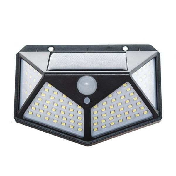 100 LED Solar Light 3 Modes 120 Degree Motion Sensor Outdoor Lamp