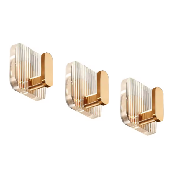 Set of 3 Luxury Acrylic Hooks