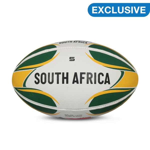 GetUp Country Supporters Hand-Stitched Rugby Ball - Size 5