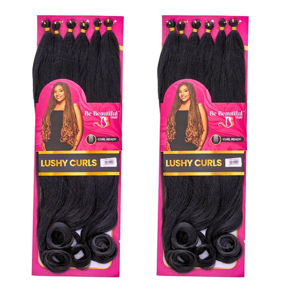 Be Beautiful Lushy Curls Long X 2 Packs
