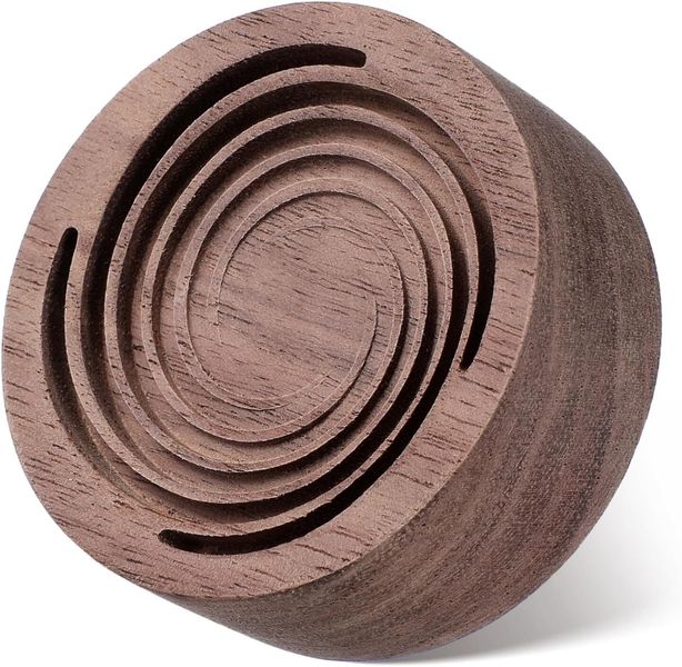 Wood Essential Oil Diffuser Round Aromatherapy Fragrance Diffuser