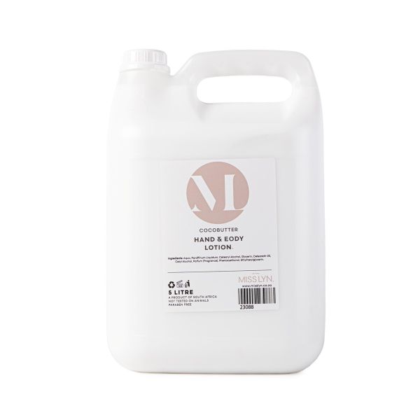 Miss Lyn Cocobutter Hand and Body Lotion - 5 litre