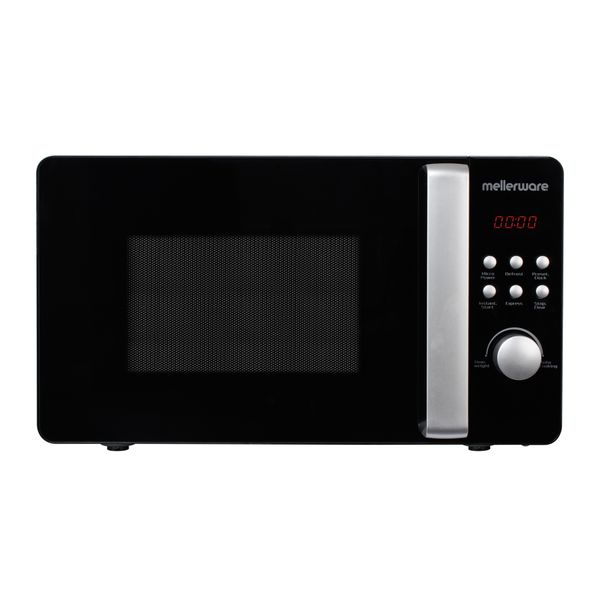 Mellerware Microwave 5 Power Levels Black 20L 700W "Scorpio