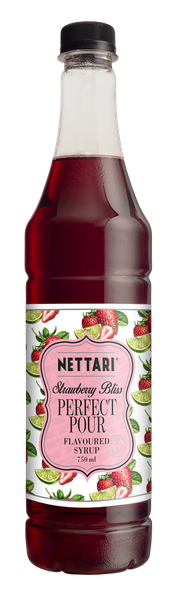 Nettari Strawberry Bliss Perfect Pour Flavoured Syrup 750ml